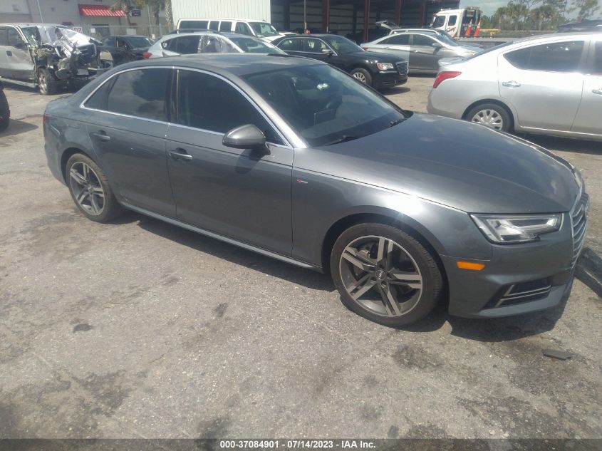 2017 AUDI A4 PREMIUM PLUS - WAULNAF41HN014645