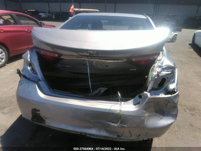 2016 TOYOTA CAMRY XLE/SE/LE/XSE - 4T1BF1FK6GU530168