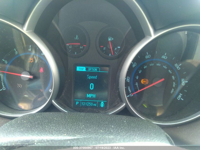 2015 CHEVROLET CRUZE LT - 1G1PE5SB0F7139064
