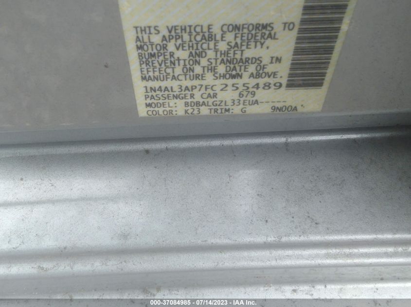 2015 NISSAN ALTIMA 2.5 - 1N4AL3AP7FC255489