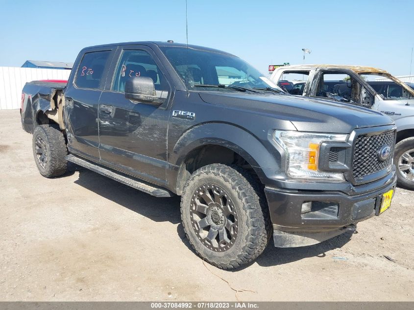 VIN 1FTEW1E52JKC53213 2018 FORD F150 no.1