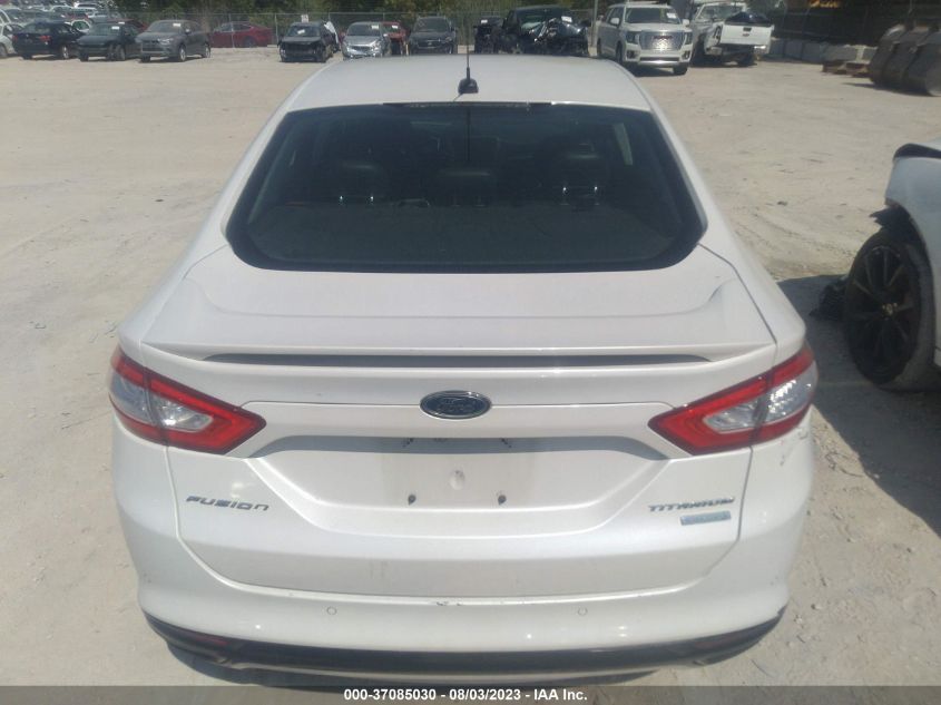 2013 FORD FUSION TITANIUM - 3FA6P0K94DR337431