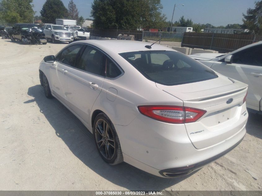 2013 FORD FUSION TITANIUM - 3FA6P0K94DR337431