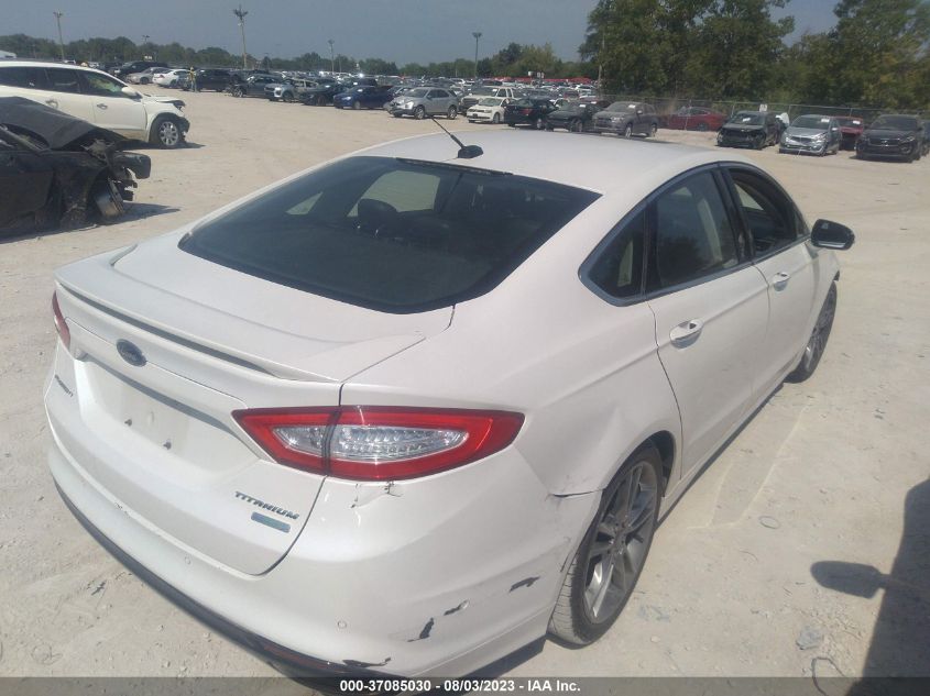 2013 FORD FUSION TITANIUM - 3FA6P0K94DR337431