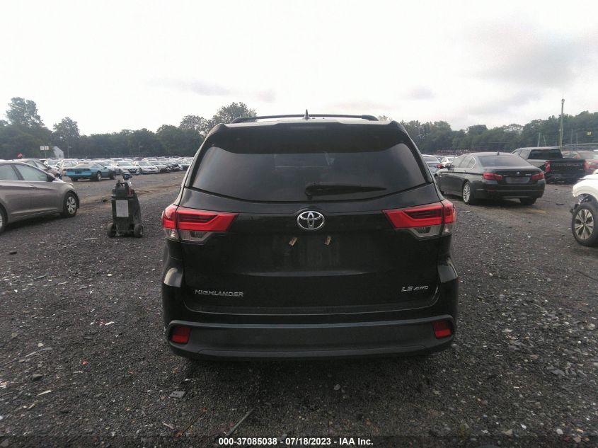 2017 TOYOTA HIGHLANDER LE - 5TDBZRFH0HS385553