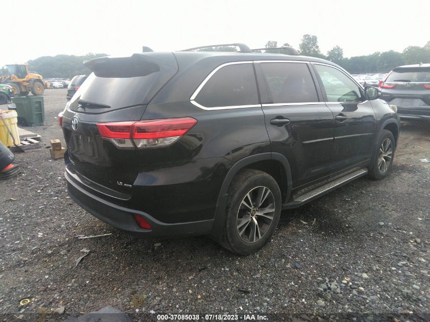 2017 TOYOTA HIGHLANDER LE - 5TDBZRFH0HS385553