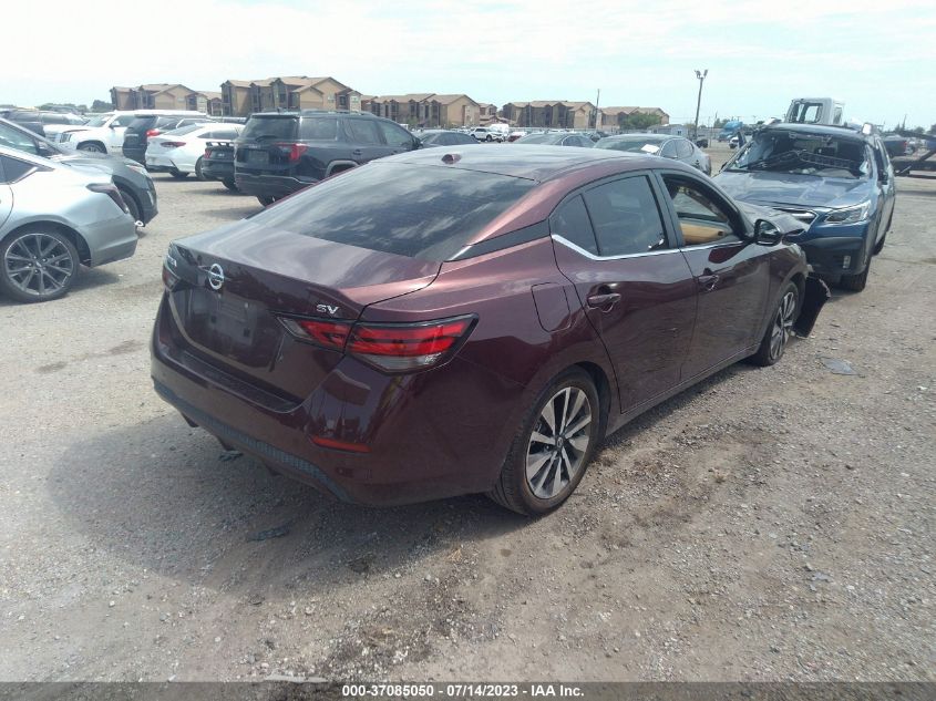 2022 NISSAN SENTRA SV - 3N1AB8CVXNY300617