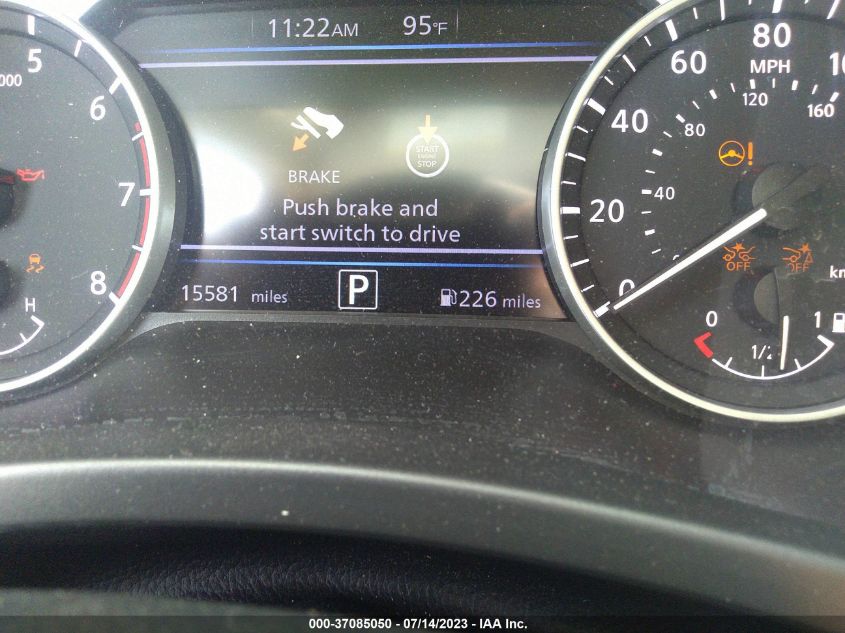 2022 NISSAN SENTRA SV - 3N1AB8CVXNY300617