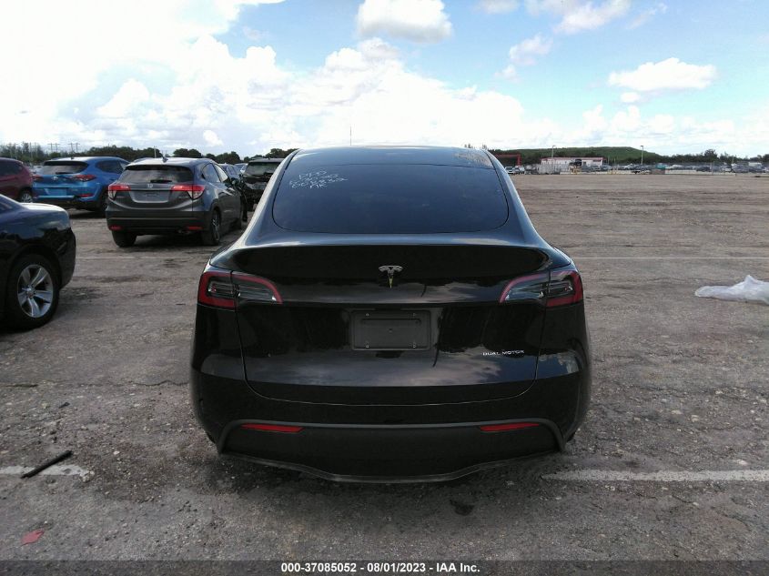 2022 TESLA MODEL Y - 7SAYGDEE2NA008832