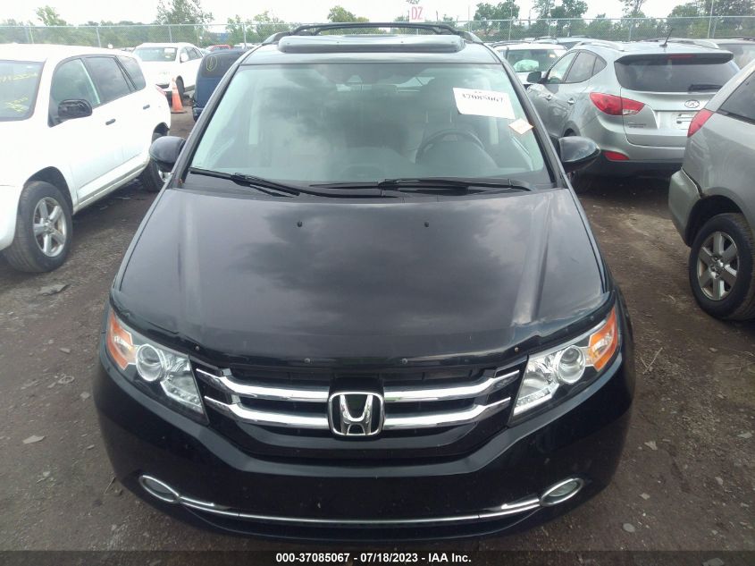 2016 HONDA ODYSSEY EX-L - 5FNRL5H64GB013463