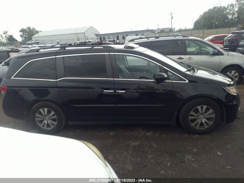 2016 HONDA ODYSSEY EX-L - 5FNRL5H64GB013463