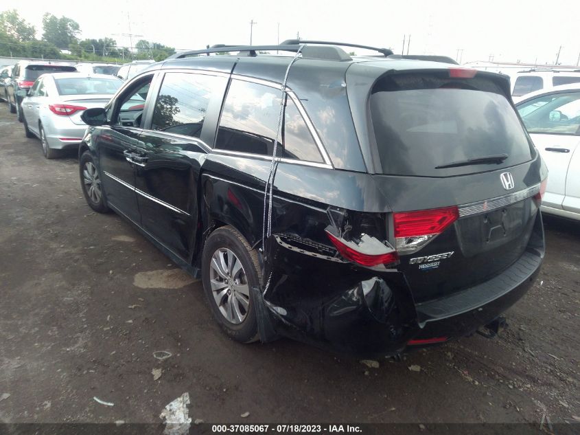 2016 HONDA ODYSSEY EX-L - 5FNRL5H64GB013463