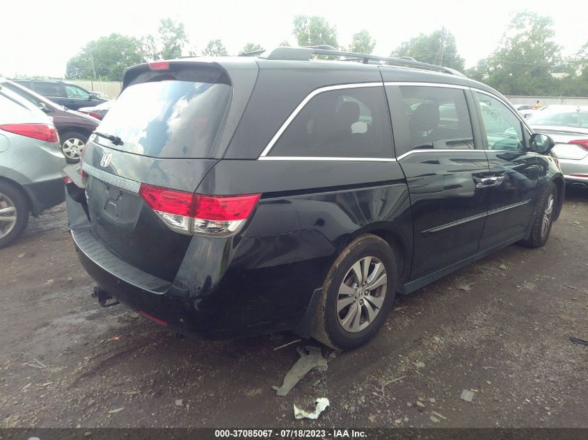 2016 HONDA ODYSSEY EX-L - 5FNRL5H64GB013463