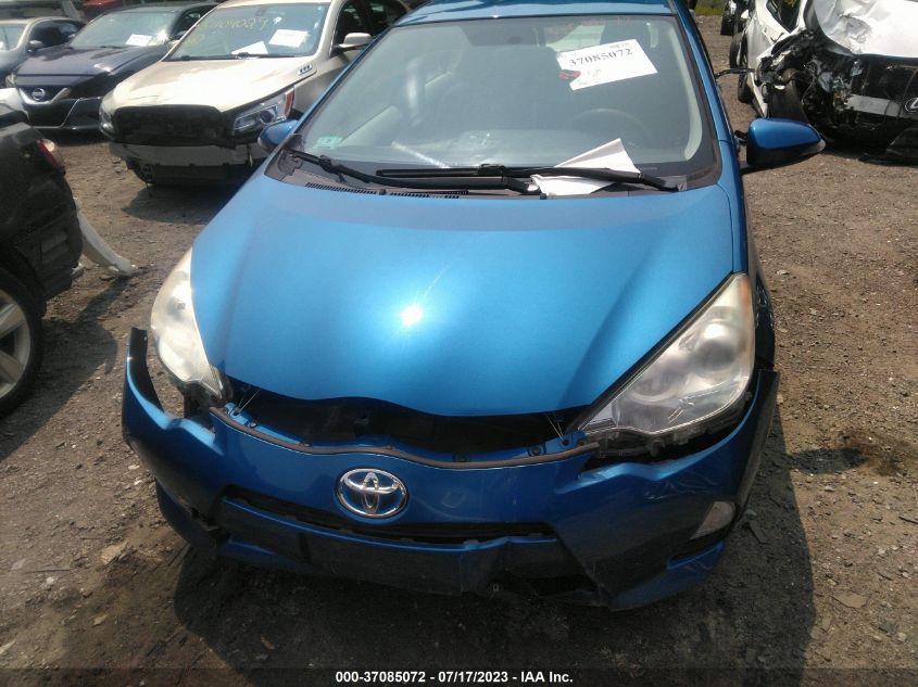 2013 TOYOTA PRIUS C ONE/TWO/THREE/FOUR - JTDKDTB35D1035123