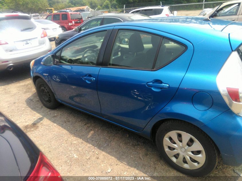 2013 TOYOTA PRIUS C ONE/TWO/THREE/FOUR - JTDKDTB35D1035123