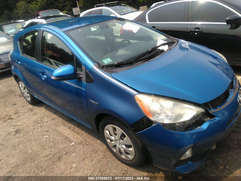 2013 TOYOTA PRIUS C ONE/TWO/THREE/FOUR - JTDKDTB35D1035123