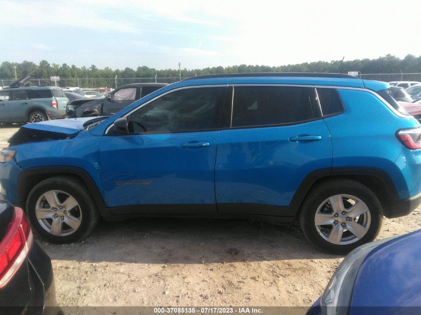 2022 JEEP COMPASS LATITUDE - 3C4NJCBBXNT225717