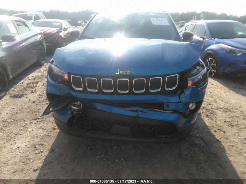 2022 JEEP COMPASS LATITUDE - 3C4NJCBBXNT225717