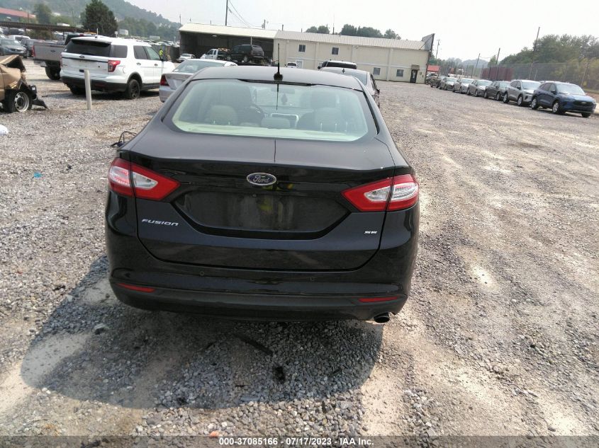 2016 FORD FUSION SE - 1FA6P0H77G5110800