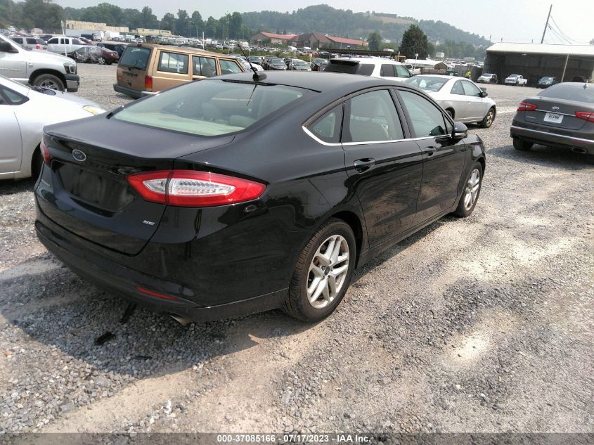 2016 FORD FUSION SE - 1FA6P0H77G5110800