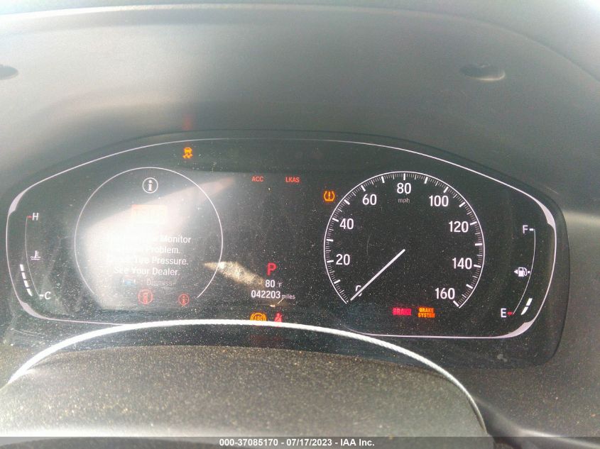 2019 HONDA ACCORD SEDAN EX-L 1.5T - 1HGCV1F50KA126736