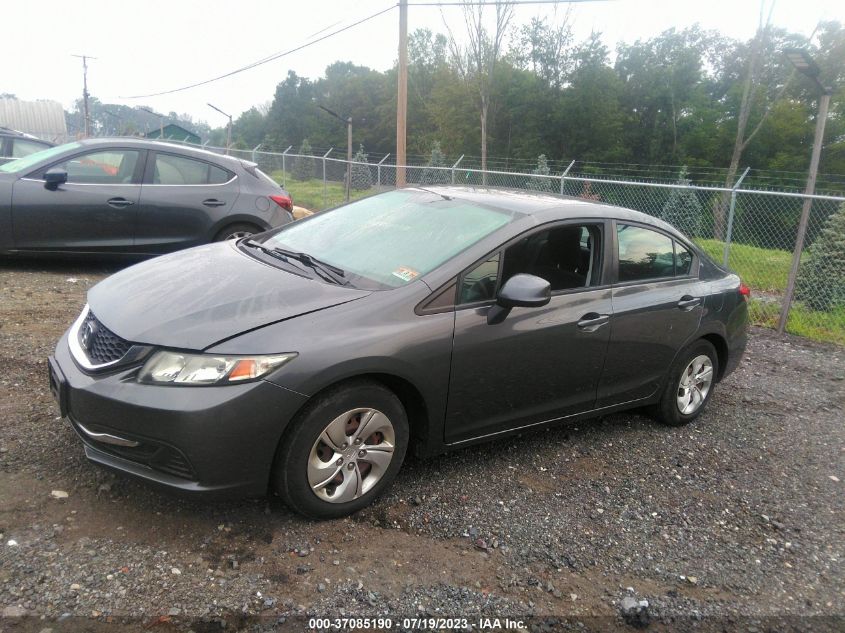 2013 HONDA CIVIC SDN LX - 19XFB2F53DE235265