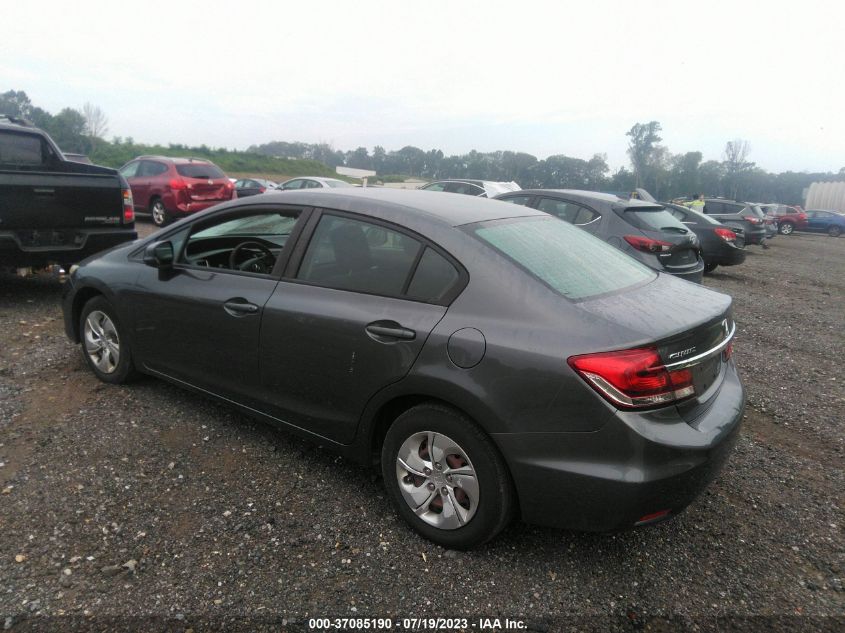 2013 HONDA CIVIC SDN LX - 19XFB2F53DE235265