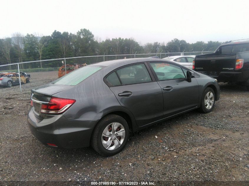 2013 HONDA CIVIC SDN LX - 19XFB2F53DE235265