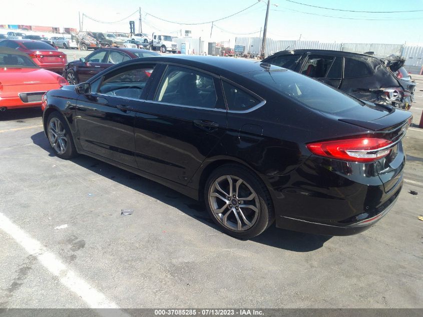 2017 FORD FUSION SE - 3FA6P0H7XHR373541