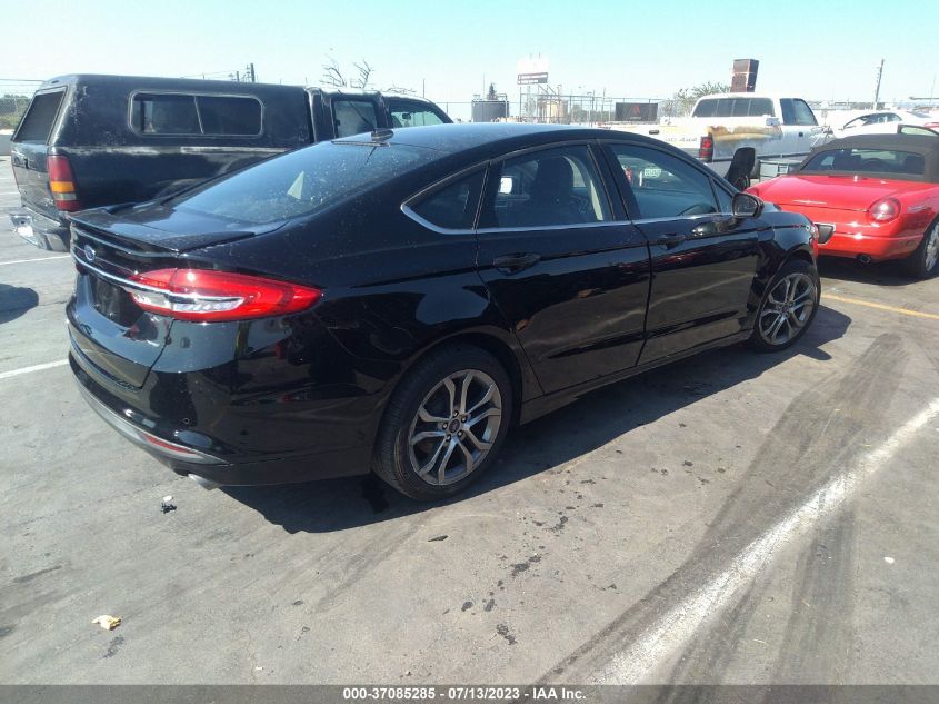 2017 FORD FUSION SE - 3FA6P0H7XHR373541