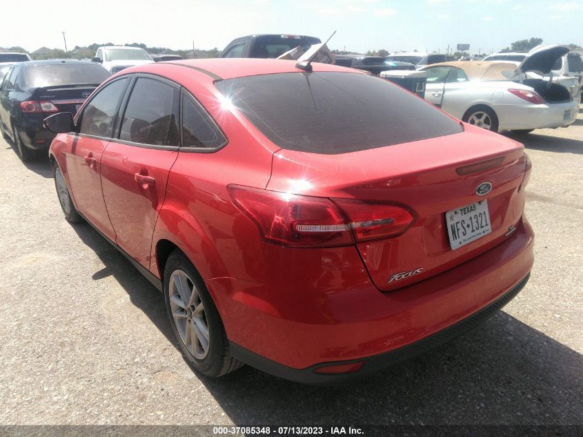 2016 FORD FOCUS SE - 1FADP3F28GL252505
