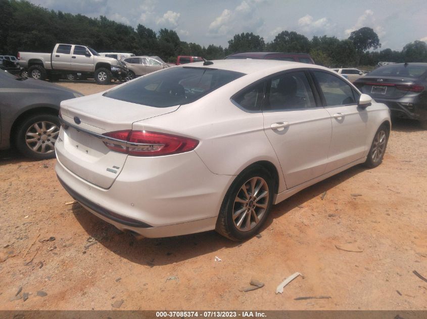 2017 FORD FUSION SE - 3FA6P0HD0HR347388