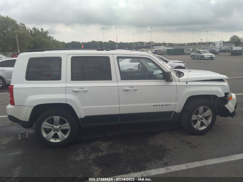 2017 JEEP PATRIOT LATITUDE - 1C4NJRFB6HD124584