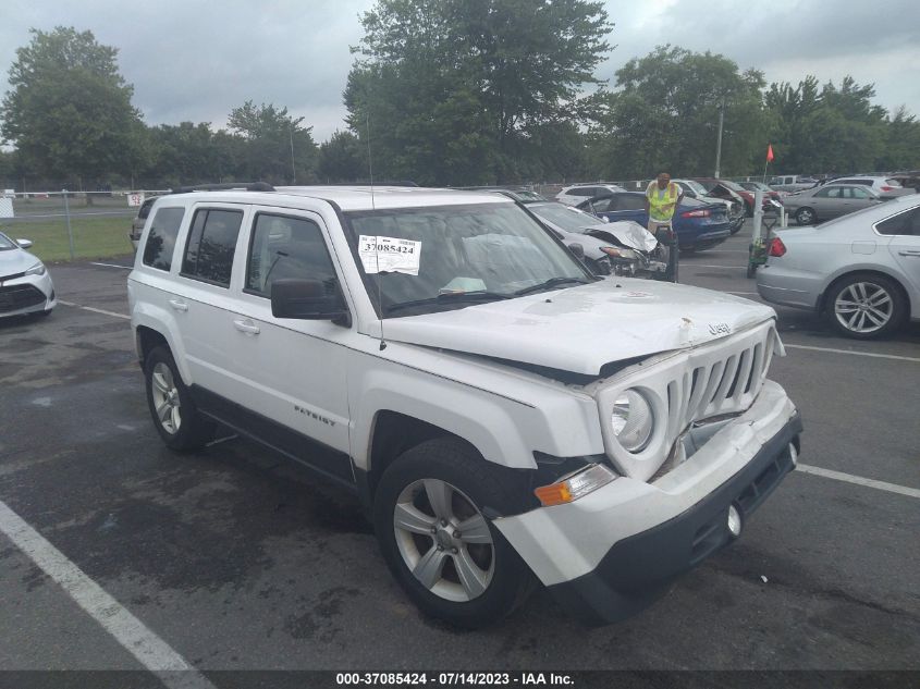 2017 JEEP PATRIOT LATITUDE - 1C4NJRFB6HD124584