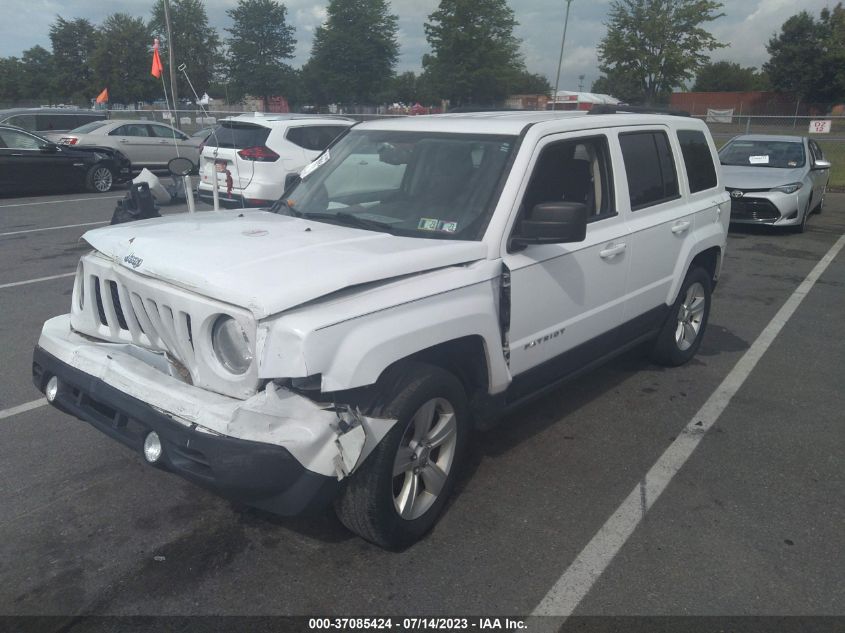 2017 JEEP PATRIOT LATITUDE - 1C4NJRFB6HD124584