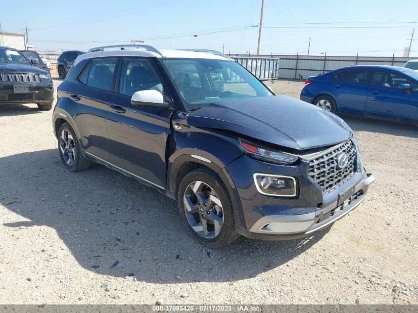 2022 HYUNDAI VENUE LIMITED - KMHRC8A34NU160674