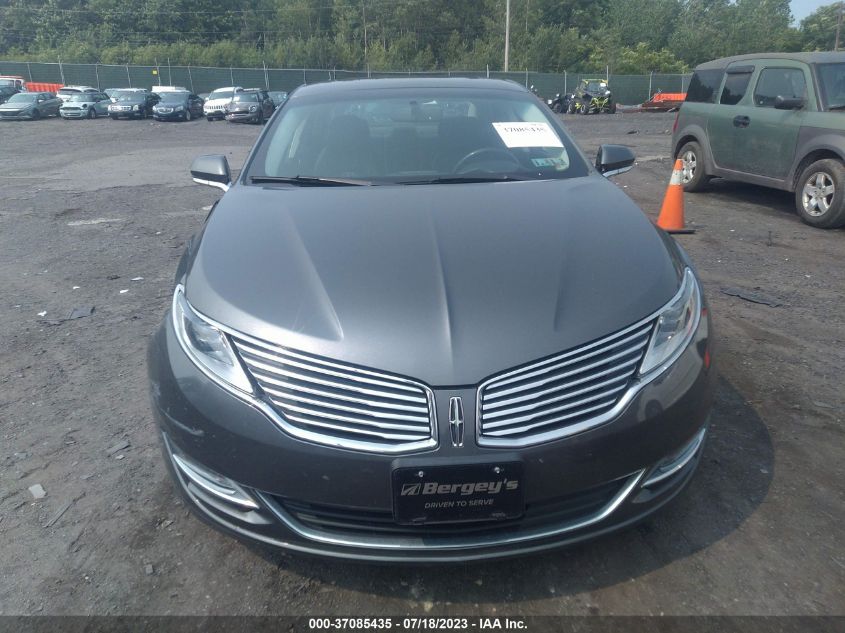 2016 LINCOLN MKZ HYBRID - 3LN6L2LUXGR626818