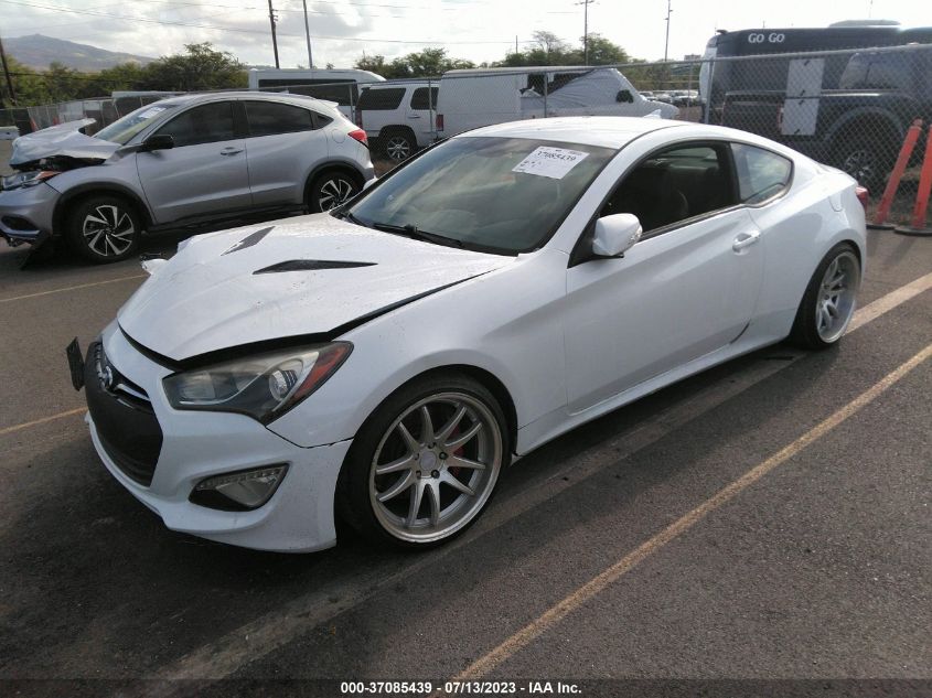 2015 HYUNDAI GENESIS COUPE 3.8L R-SPEC KMHHU6KJ2FU125210