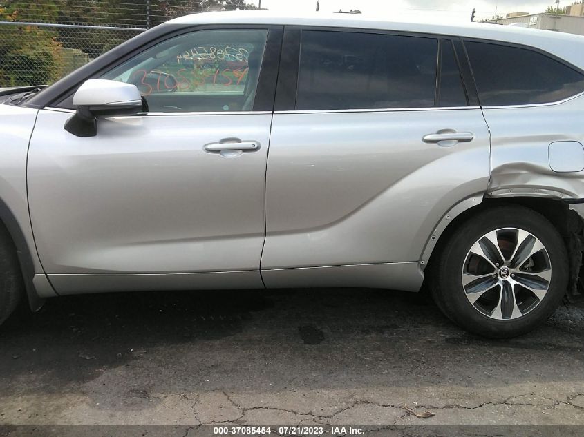 2020 TOYOTA HIGHLANDER XLE - 5TDHZRBH1LS503179