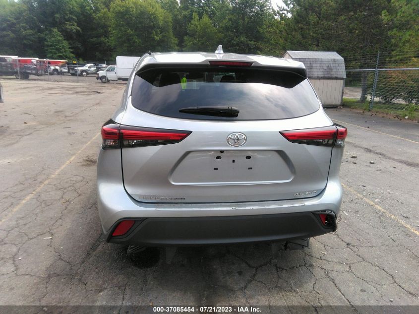 2020 TOYOTA HIGHLANDER XLE - 5TDHZRBH1LS503179