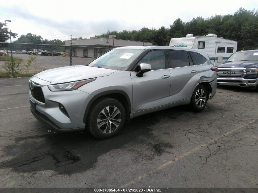 2020 TOYOTA HIGHLANDER XLE - 5TDHZRBH1LS503179