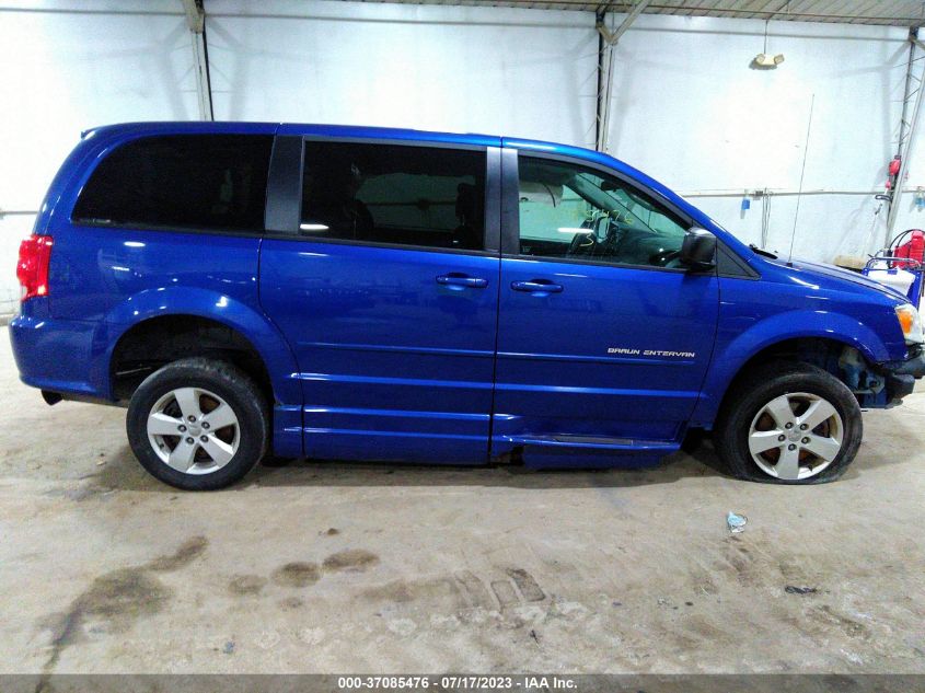 2013 DODGE GRAND CARAVAN SE - 2C4RDGBG0DR772492