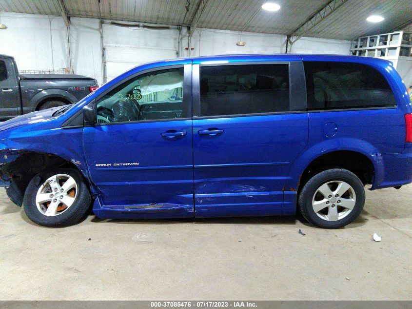 2013 DODGE GRAND CARAVAN SE - 2C4RDGBG0DR772492