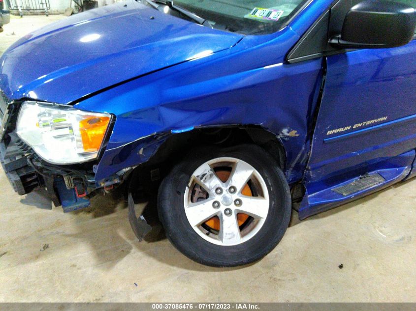 2013 DODGE GRAND CARAVAN SE - 2C4RDGBG0DR772492