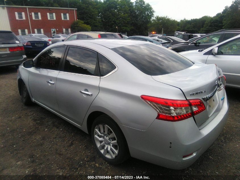 2014 NISSAN SENTRA S/SV/SR/SL - 3N1AB7AP8EL672310