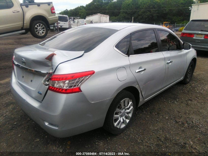 2014 NISSAN SENTRA S/SV/SR/SL - 3N1AB7AP8EL672310