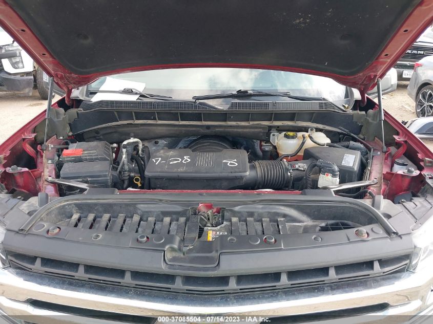 2019 CHEVROLET SILVERADO 1500 LT - 1GCUYDED1KZ157077