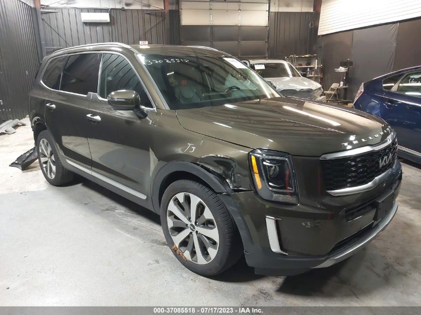 2022 KIA TELLURIDE S - 5XYP6DHC3NG275687