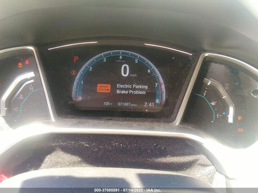 2017 HONDA CIVIC SEDAN EX - 2HGFC2F78HH523437