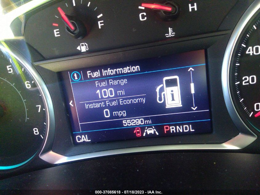 2021 CHEVROLET EQUINOX LT - 2GNAXUEVOM6259391
